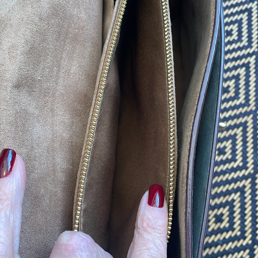 COACH CA238 Lane Shoulder Bag With Whipstitch In Marine Multi blue - Picture 15 of 16